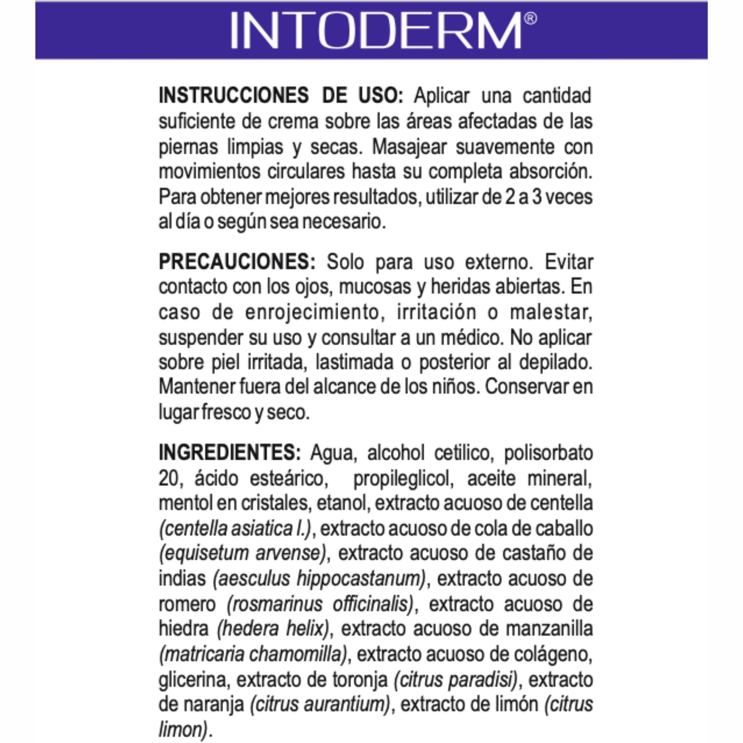 Inotoderm Crema 120 ml